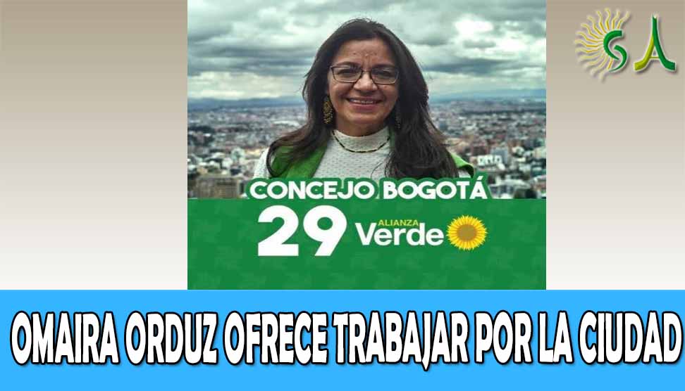 “La ciudadanía tendrá 2 billones de pesos para decidir en qué se invierten”: Omaira Orduz, candidata al Concejo de Bogotá.