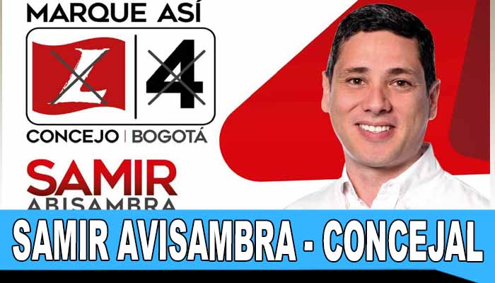 “Más oportunidades de educación, es menos delincuencia”: Samir Avisambra candidato al Concejo de Bogotá por el Partido Liberal