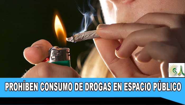 ¡OJO! Ya no se podrá consumir droga ni en parques, ni cerca a colegios