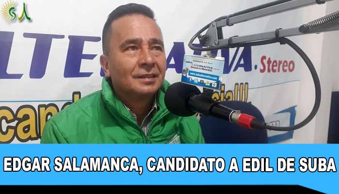 “Desde la JAL, a hacer control político y seguimiento a los proyectos de la localidad”: Edgar Salamanca, candidato a edil de Suba