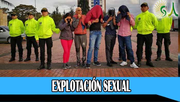 Ofensiva contra la explotación sexual en las localidades de Santafe y Los Mártires