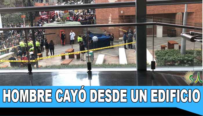 Atención: hombre cae de un edificio cerca a la Universidad Javeriana