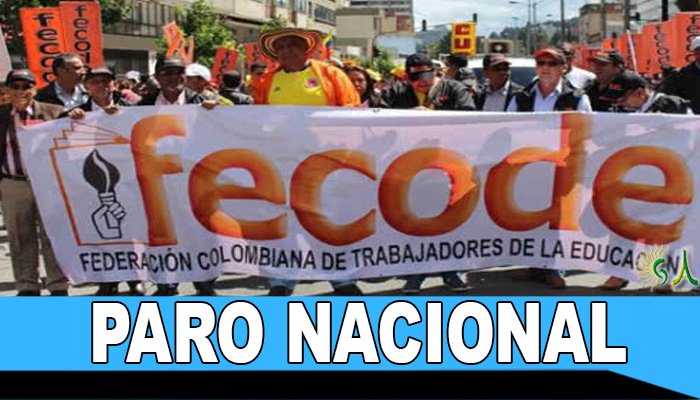 Este jueves 12 de septiembre, paro Nacional de 24 horas del Magisterio