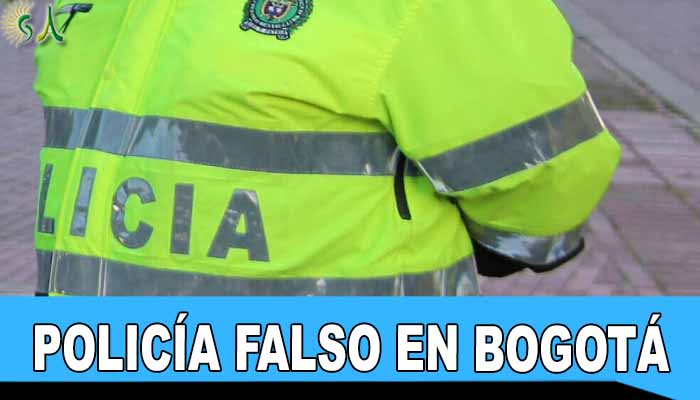 Alerta por captura de falso policía en Bogotá, piden a la ciudadanía denunciar