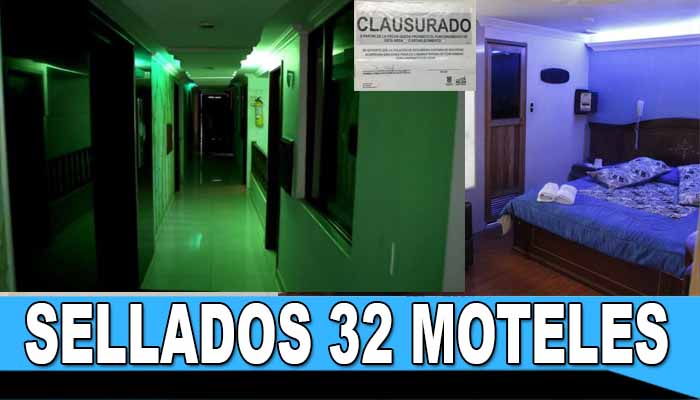 Sellados 32 moteles en Bogotá por incumplimiento de normas