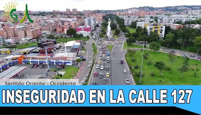El peligro de pasar por la autopista norte con calle 127 en Suba, reciclaje, robos, atracos y venta de drogas ilícitas