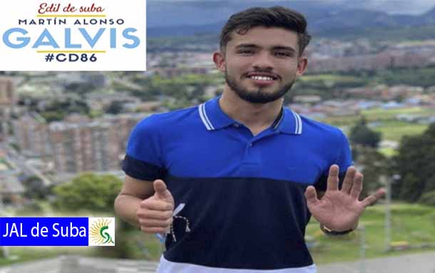 “Es hora de que los jóvenes tomen cartas en la política”, Martín Galvis, candidato a la JAL de la localidad de Suba