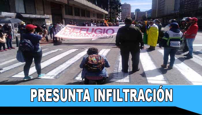 Policía de Bogotá explica presunta infiltración en protestas estudiantiles difundía en algunos medios de comunicación