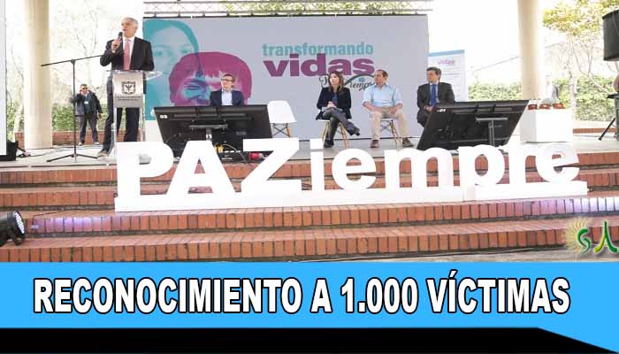 “Las víctimas son ejemplo de valentía y las apoyamos con muchos programas para salgan adelante”: alcalde Peñalosa