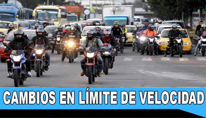 Cambios en el límite de velocidad de la Calle 13 y la avenida Villavicencio