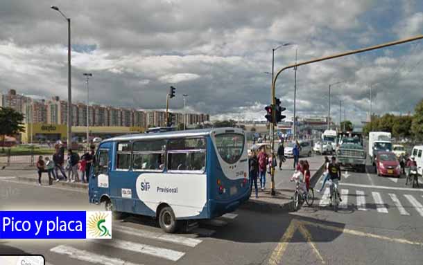 Pico y placa en Bogotá para este lunes en Bogotá