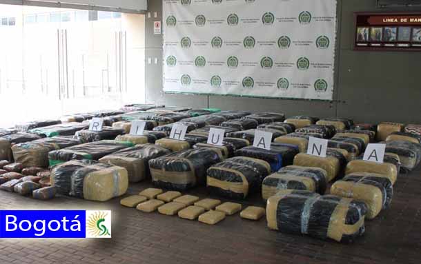 Autoridades incautaron 1.600 kilos de marihuana en Ciudad Bolívar