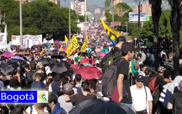 Nueva jornada de protestas este lunes en el país