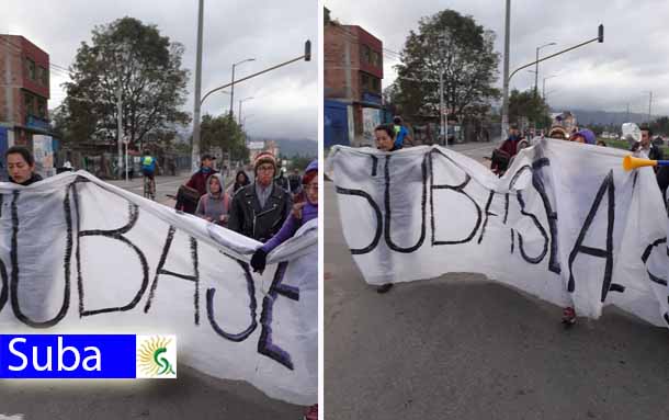 Desde las 7:15 am se interrumpió el servicio de Transmilenio desde el Portal Suba