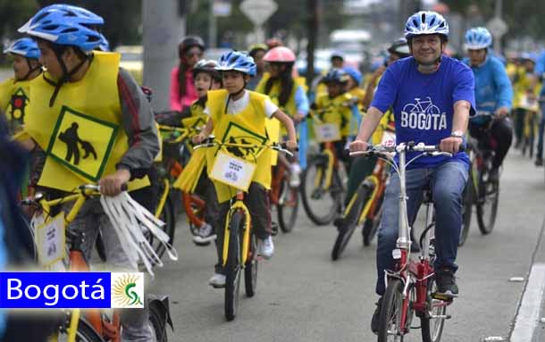 Con gran caravana en bici se clausuraron actividades de programa ‘Niños primero’