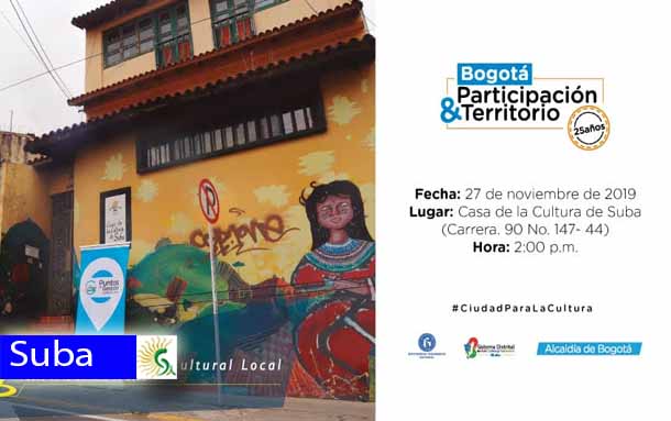 Conversatorio “Herramientas para la Gestión Cultural Local” en Suba