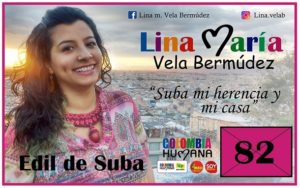 Lina María Vela Bermúdez, la edilesa de la Colombia Humana elegida producto del respaldo comunitario