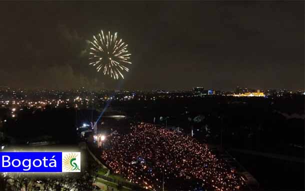 Noche de velitas deja un balance positivo para la ciudad