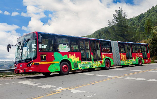 En Suba, este lunes rodará el primer bus eléctrico de la nueva flota del SITP, expectativa por este nuevo servicio
