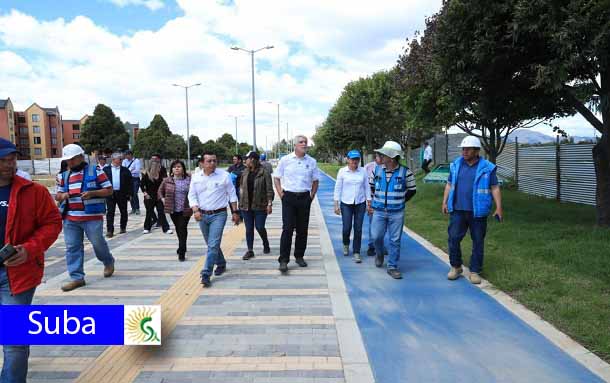 Atención Suba: Parque Juan Amarillo tiene un 90 por ciento de avance