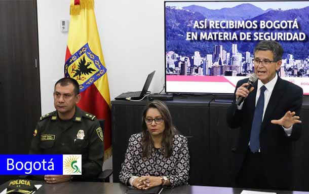 Así recibimos Bogotá en materia de seguridad, Hugo Acero secretario de seguridad