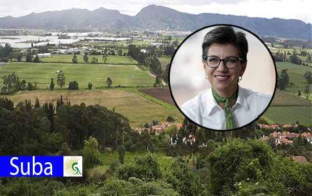 Claudia López alcaldesa de Bogotá visita Van der Hammen en Suba este sábado 25 de enero