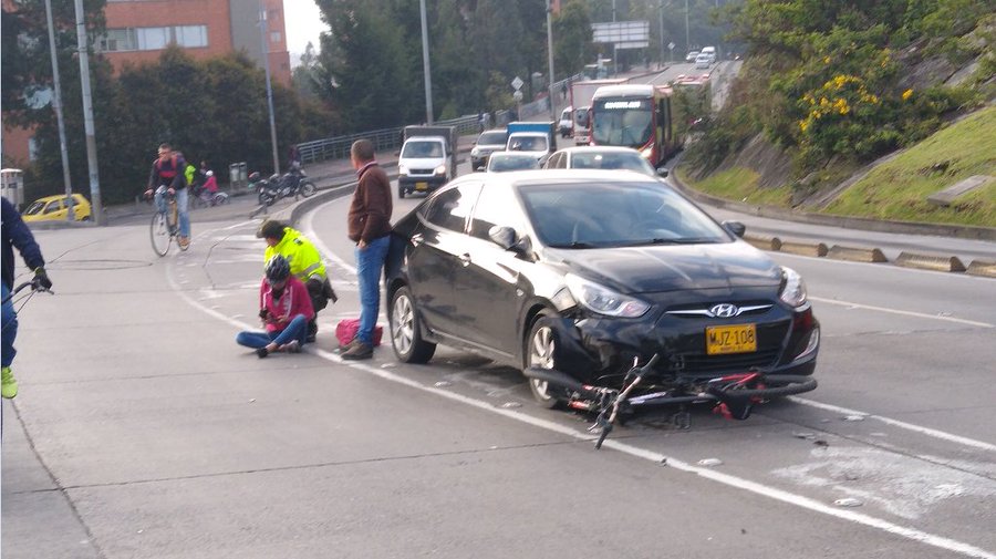 Atención conductores Problemas de movilidad en la avenida Suba por incidente vial