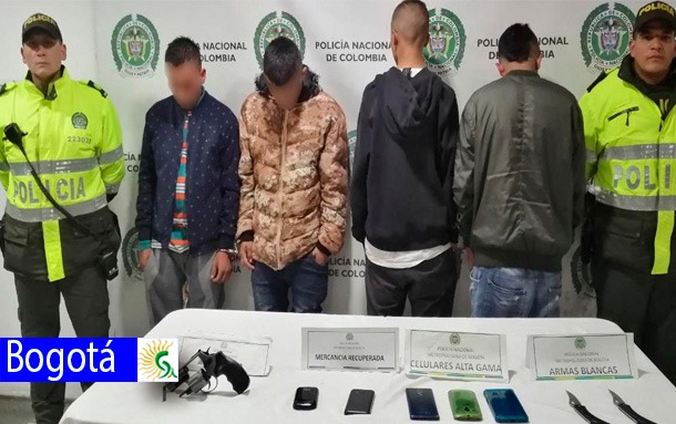 Capturan cuatro personas señaladas de hurto en bus de SITP