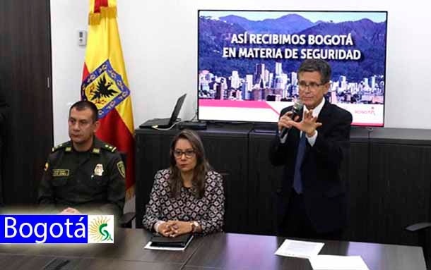 Secretario de Seguridad Hugo Acero: Así recibimos Bogotá en materia de seguridad 2019