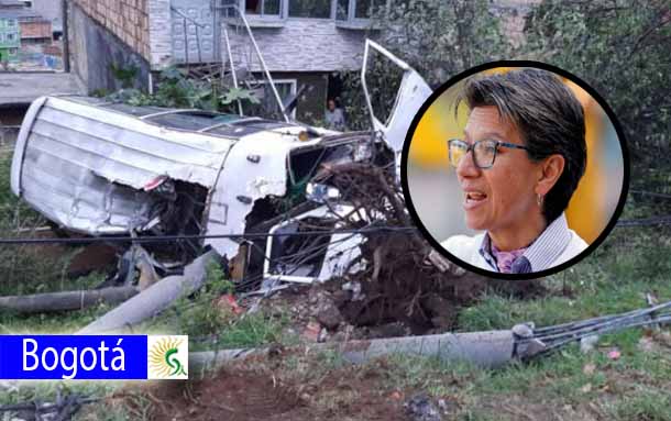 Alcaldía de Bogotá acompaña a afectados en accidente de ruta escolar
