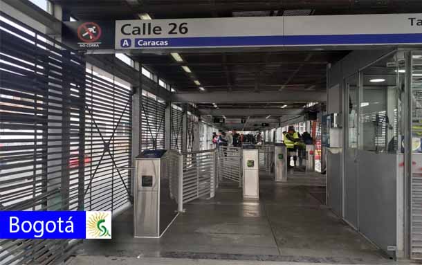 Estación de TransMilenio Calle 26 estrena taquillas externas