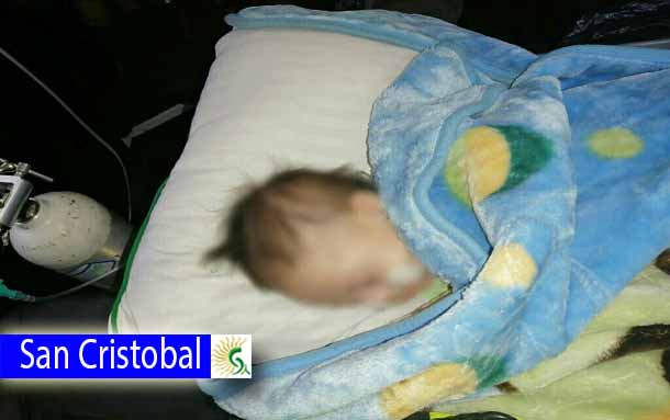 Policía rescató a un bebé con síndrome de down, en presuntas condiciones de negligencia