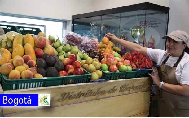 Plazas de mercado llegan a espacios laborales en Bogotá