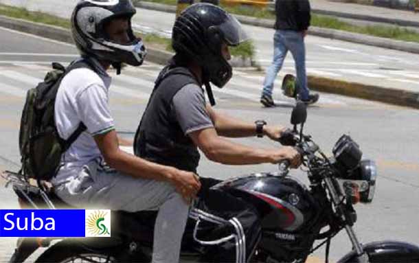 Se prenden las alarmas en la localidad de Suba, por la modalidad de robo por parte de parrillero en moto