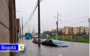 Última hora: Fuertes lluvias en el norte de Bogotá causan inundaciones 