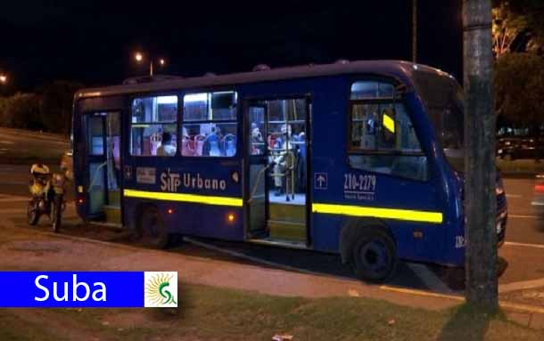 Así fue el atraco masivo en un bus del SITP en Suba donde usan los ladrones tapabocas