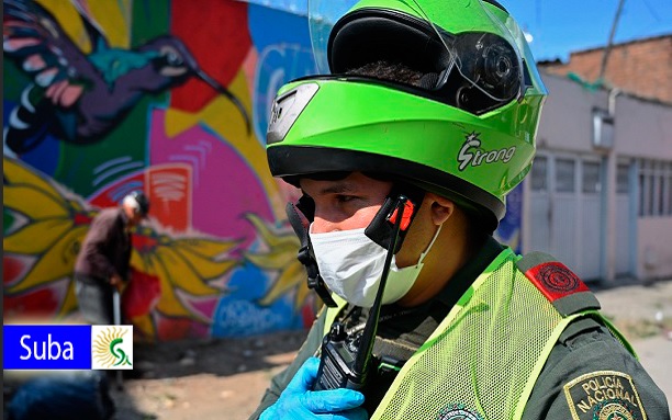 Ciudadanos denuncian presuntas agresiones de los uniformados contra personal de la salud en el barrio el Carmen de Suba