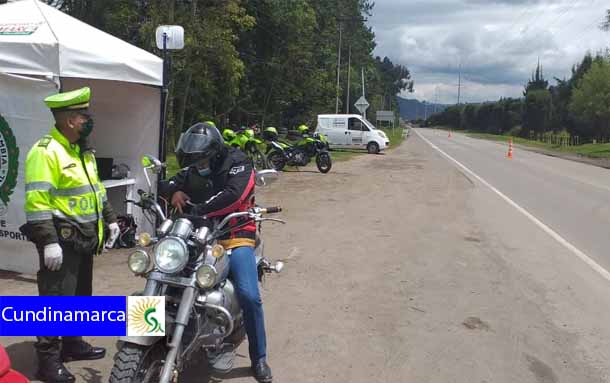 Nuevos puntos de control para la movilidad en Cundinamarca