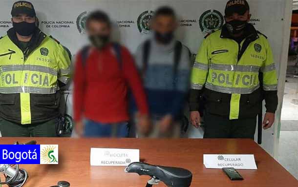 Policía de Bogotá refuerza operativos contra el hurto de bicicletas