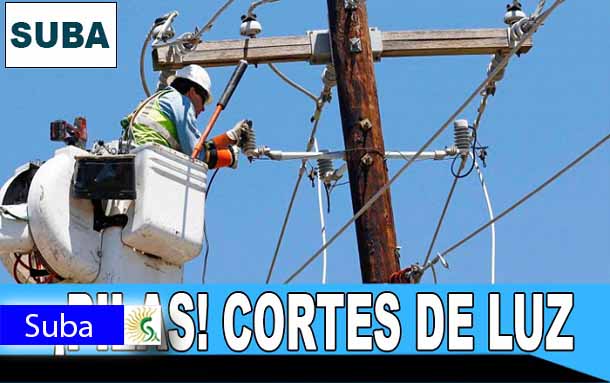 Esté atento a los cortes de energía que sufrirá la localidad de Suba este viernes