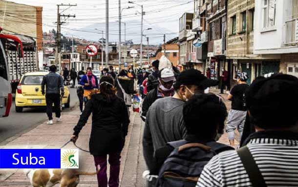 Continúa baja la tasa de recuperación por contagio de Covid-19 en Suba