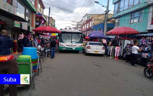Comercio de La Gaitana denuncia cobros por el uso del espacio público a vendedores ambulantes