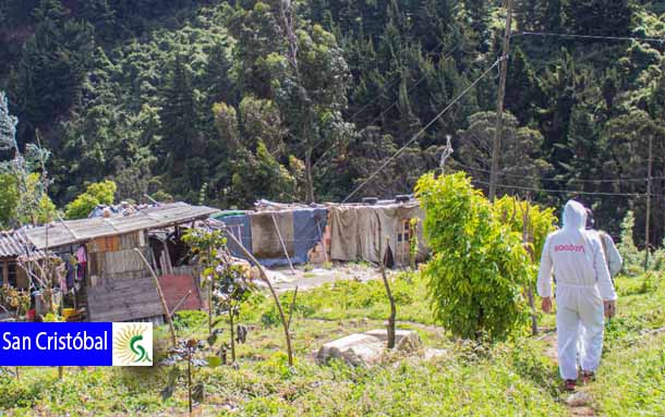 Alcaldía Local de San Cristóbal frena construcciones ilegales en Cerros Orientales