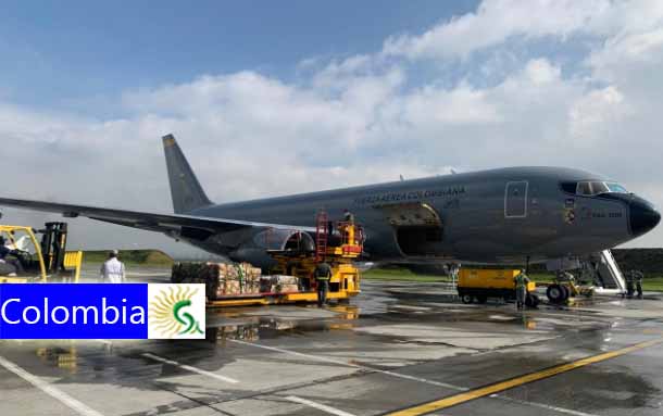 Fuerza Aérea transportó más de 22 toneladas de alimentarios
