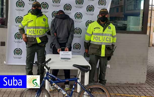 Por hurto a celular, en El Rincón fue capturado sujeto que se movilizaba en bicicleta