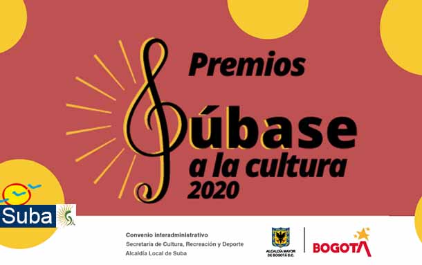 Premios Súbase a la cultura 2020 invita a la comunidad de Suba a participar