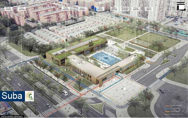 Construcción del colegio Lombardía beneficiará a 520 estudiantes de la zona noroccidental de Suba