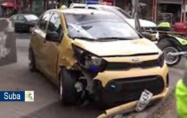 Taxista que atropelló a ciclistas en Suba se entregó a las autoridades pero quedo en libertad