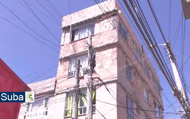 Casa en Tibabuyes Suba, presenta fallas de construcción y pone en riesgo a vecinos