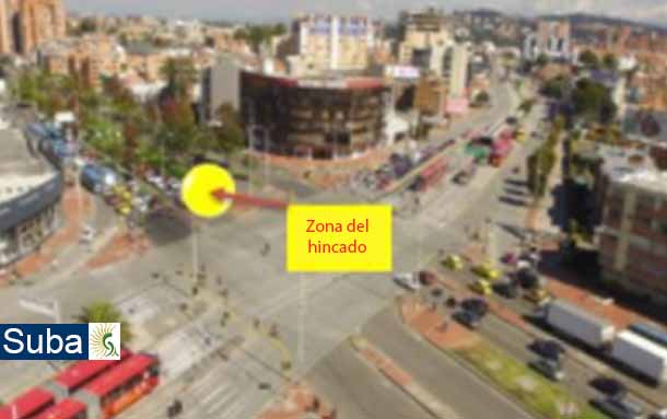 Cierre de 24 horas, en la Av. Calle 100 con Suba por la preconstrucción en la troncal Avenida 68